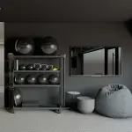 Siłownia/fitness na terenie inwestycji SGI